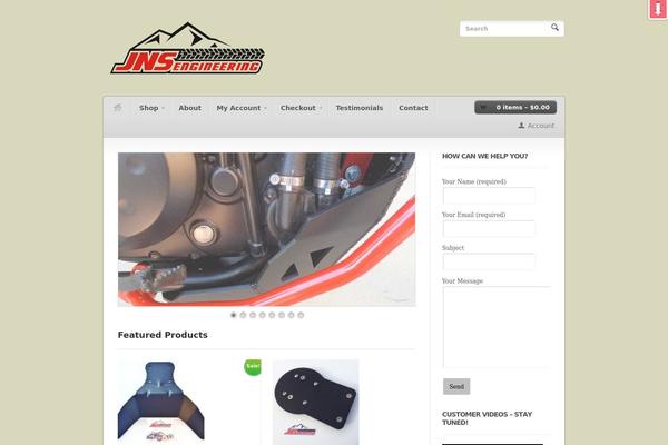 Woostore theme site design template sample