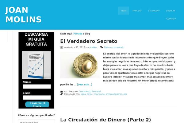 joanmolins.com site used Centric Pro