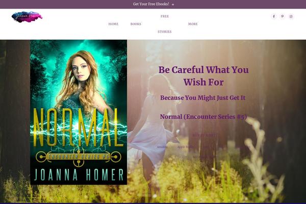 joannahomer.com site used Authorcats-old