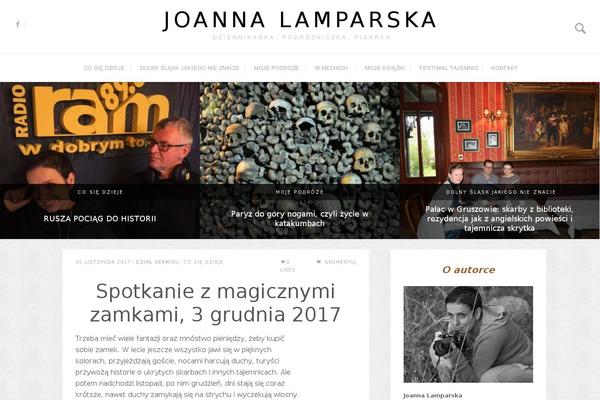 joannalamparska.pl site used Readolog