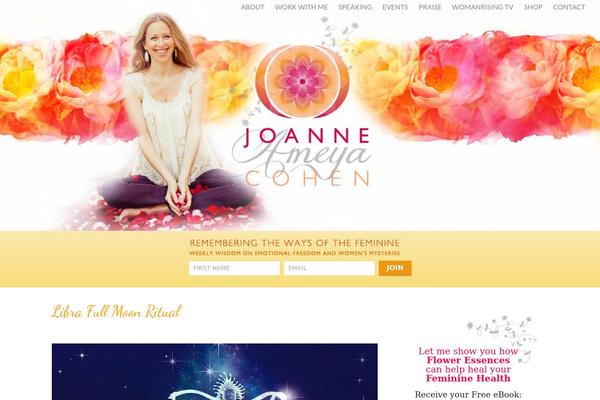 joanneameyacohen.com site used Weaver II pro