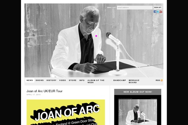 Thesis 1.8.5 theme site design template sample