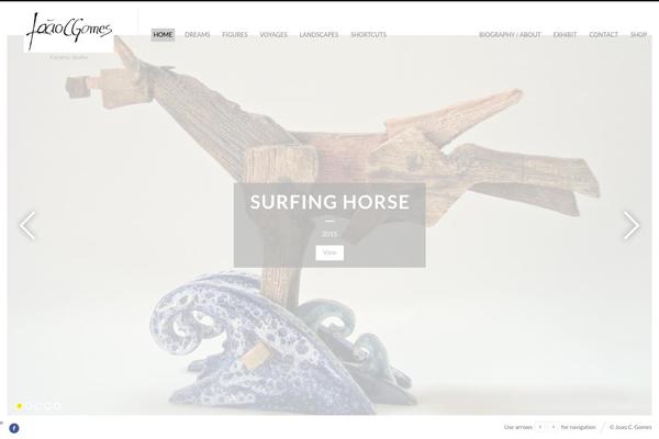 Fluxus theme site design template sample