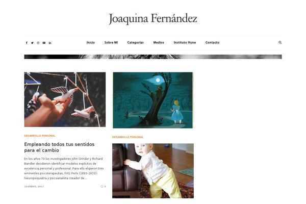 Isabelle theme site design template sample