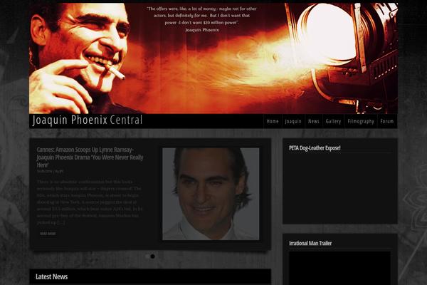 joaquinphoenixcentral.com site used Wp Mysterious