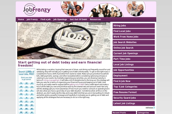 Site using Featured Content Gallery plugin
