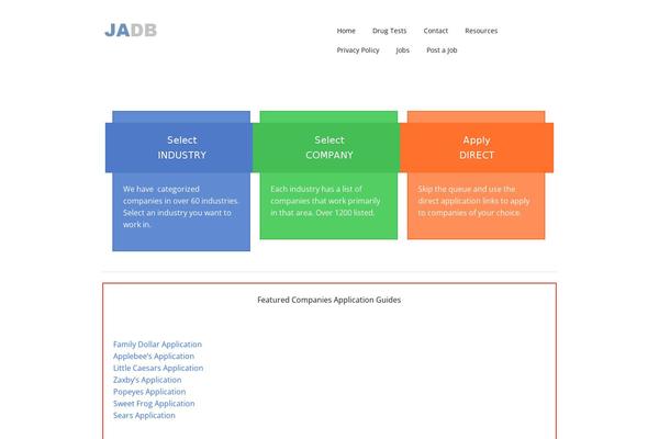 Make theme site design template sample