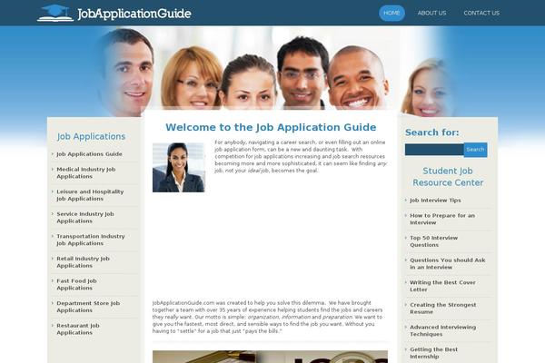 Rise theme site design template sample