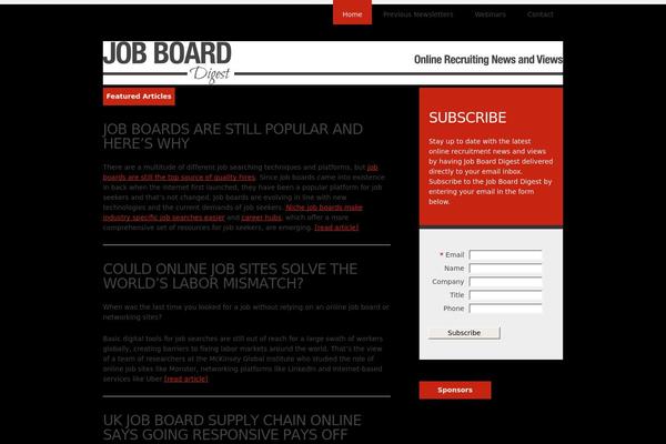 jobboarddigest.com site used Jbd