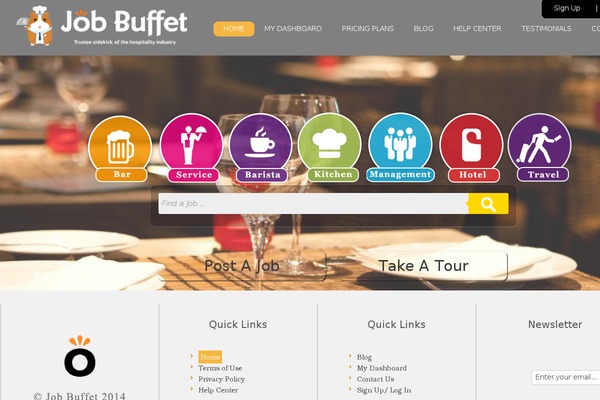 job theme websites examples
