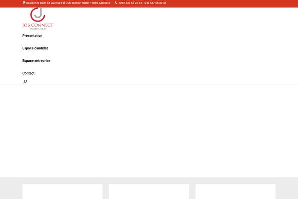 The7 theme site design template sample