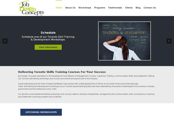 Promotion theme site design template sample