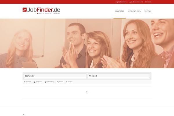 jobfinder.de site used Jobfinder