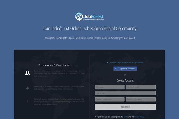 Site using Fxtender-pro-jobroller plugin