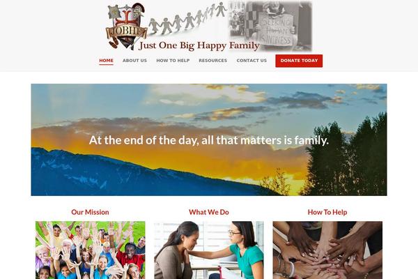Customify theme site design template sample