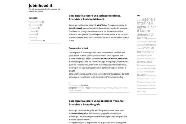 Ari theme site design template sample