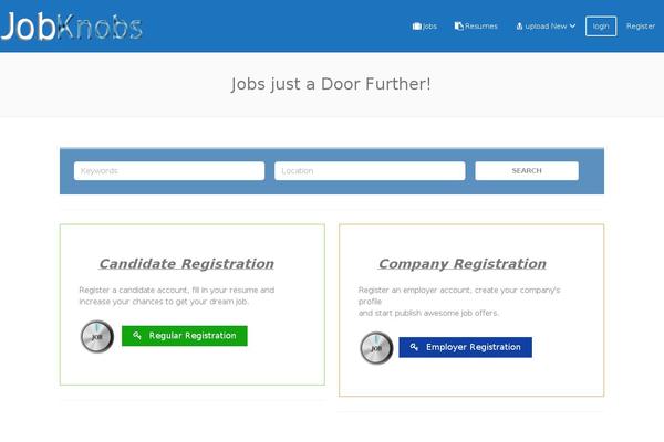 Site using Wp-job-manager-tags plugin