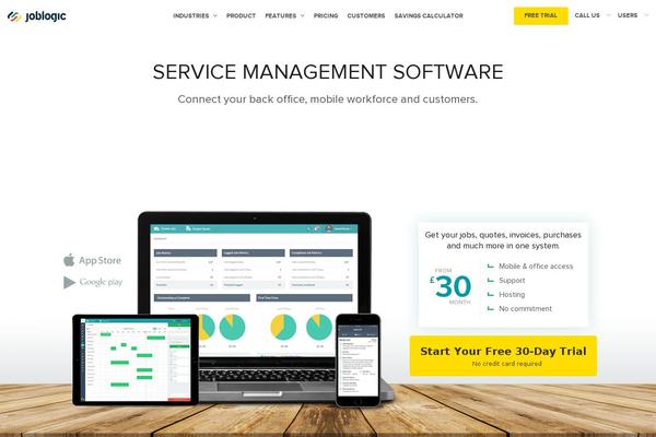 joblogic.com site used Genesis-joblogic