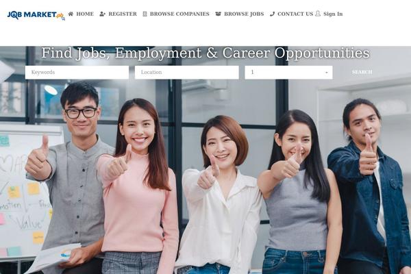 Cariera website example screenshot