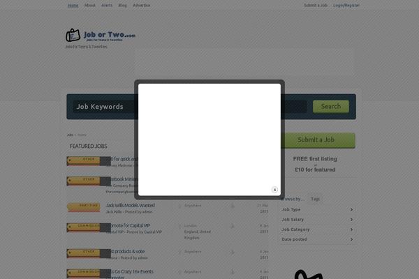 Site using WP Super Popup plugin