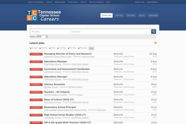 Jobroller theme site design template sample