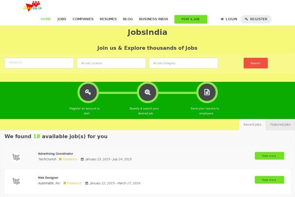 Site using Front End PM plugin