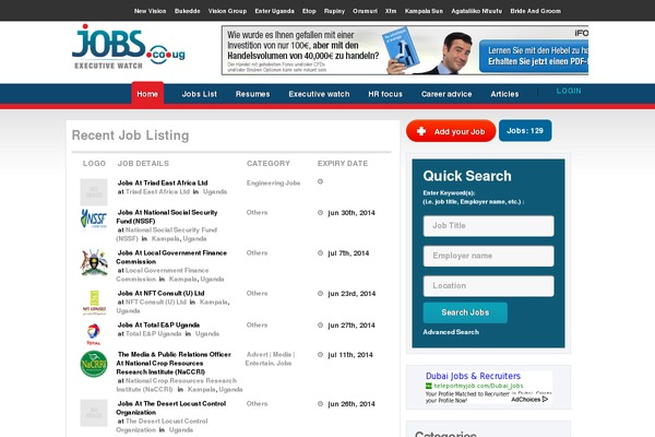jobpresspro theme websites examples