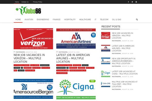 Curated theme site design template sample