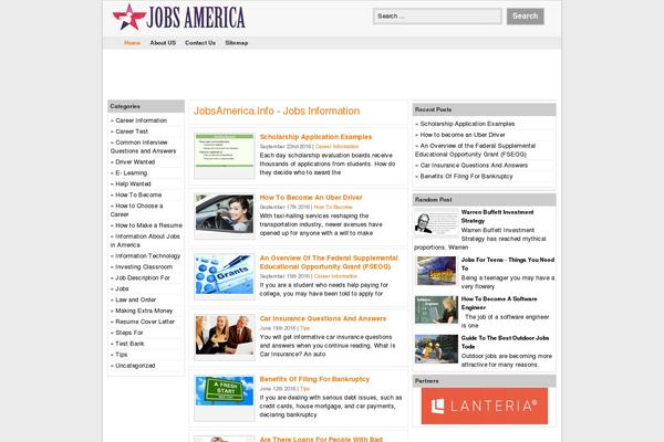 Do’a Ibu theme site design template sample
