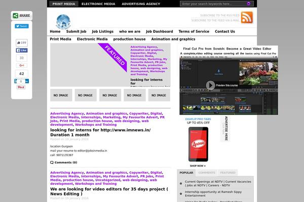 Premiumnews theme site design template sample