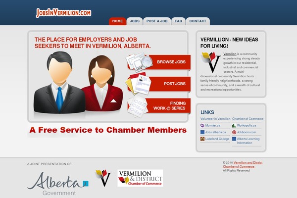 jobsinvermilion.com site used Publisho