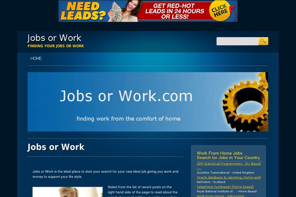 jobsorwork.com site used Online Marketer