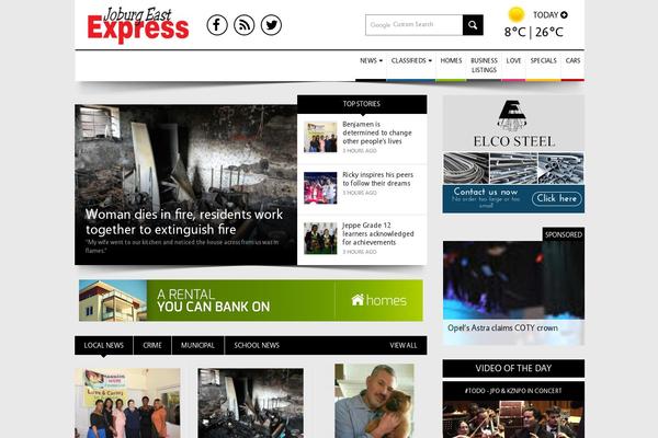 Jannah theme site design template sample