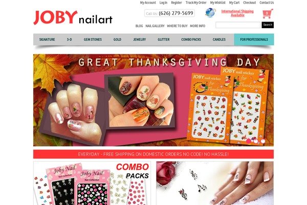 jobynailart.com site used Joby