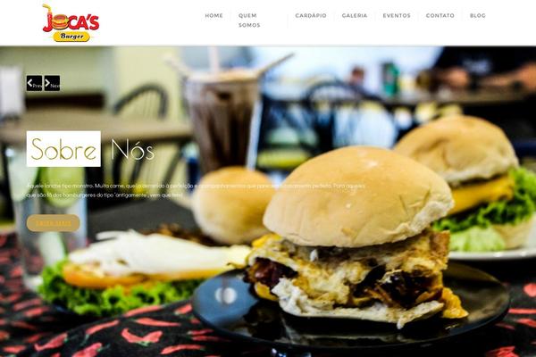 Bizberg theme site design template sample