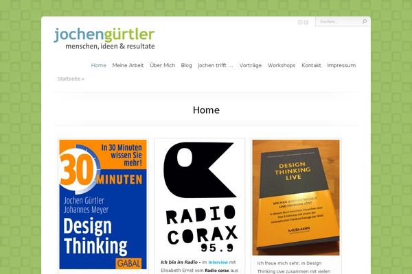 Chameleon theme site design template sample