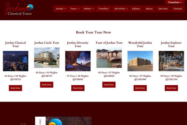 Site using Calendarista plugin