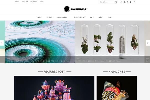 jocundist.com site used Foot-wp