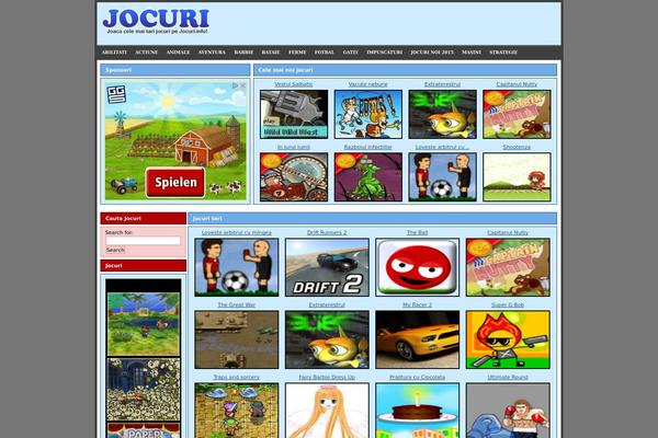 Arcademaster theme site design template sample