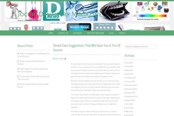 Reizend theme site design template sample