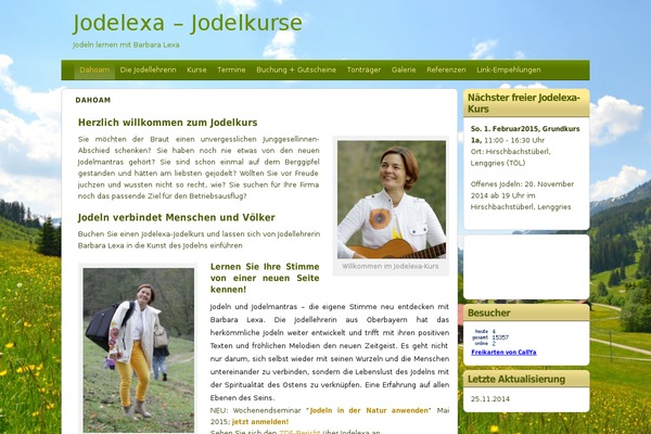 Travel Blogger theme site design template sample