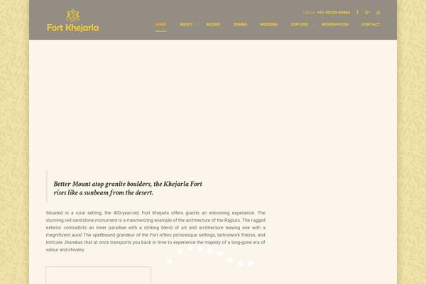 Site using Thim-framework plugin