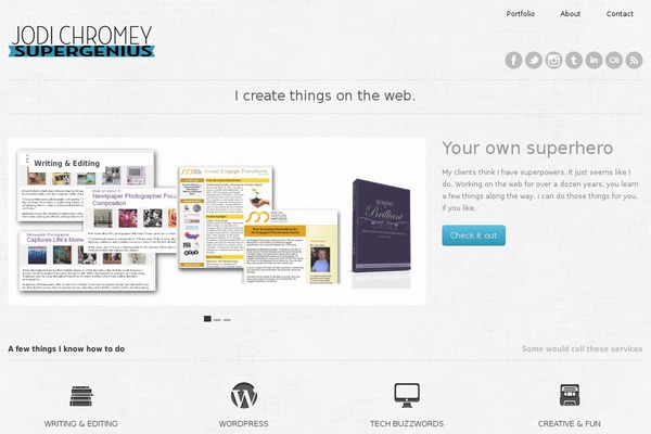 Site using Salient-core plugin