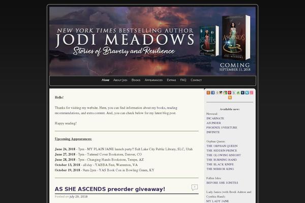 Weaver II theme site design template sample