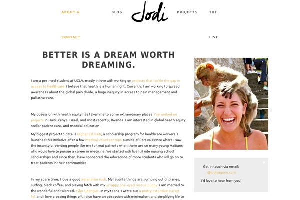 Stockholm theme site design template sample