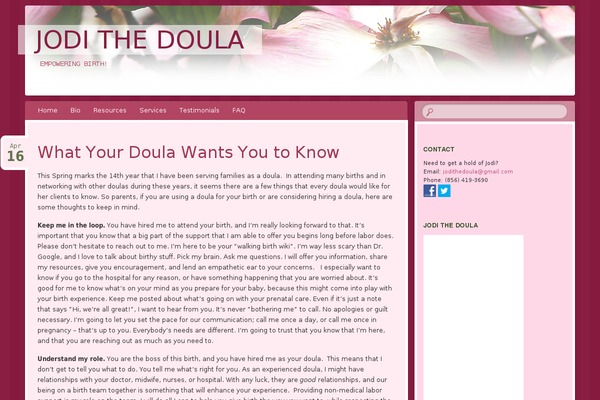 Bouquet theme site design template sample
