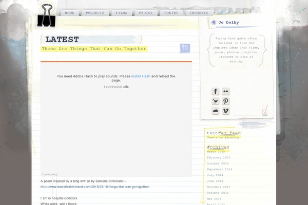 Site using Flickr-stream plugin