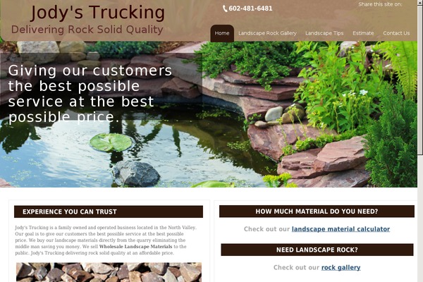 Smallbiz theme site design template sample