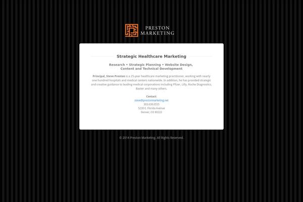 Placeholder theme site design template sample
