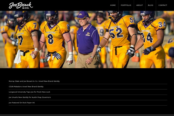 joebosack.com site used Evenness